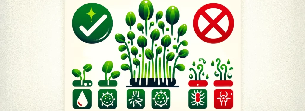 rizika klicu a microgreens nebezpečí konzumace microgreens a klíčků